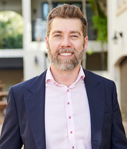 person wearing business attire